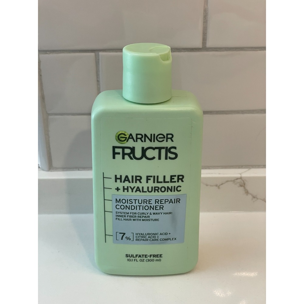 Garnier Fructis Hair Filler Conditioner Moisture Repair Curly Wavy 10.1 fl oz
